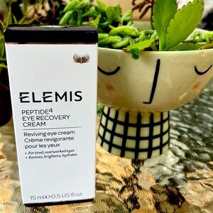 NIB ELEMIS peptide 4 eye recovery cream. 15 ml tube. Perfect under eye moisture.